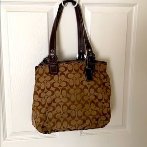 Coach hand bag